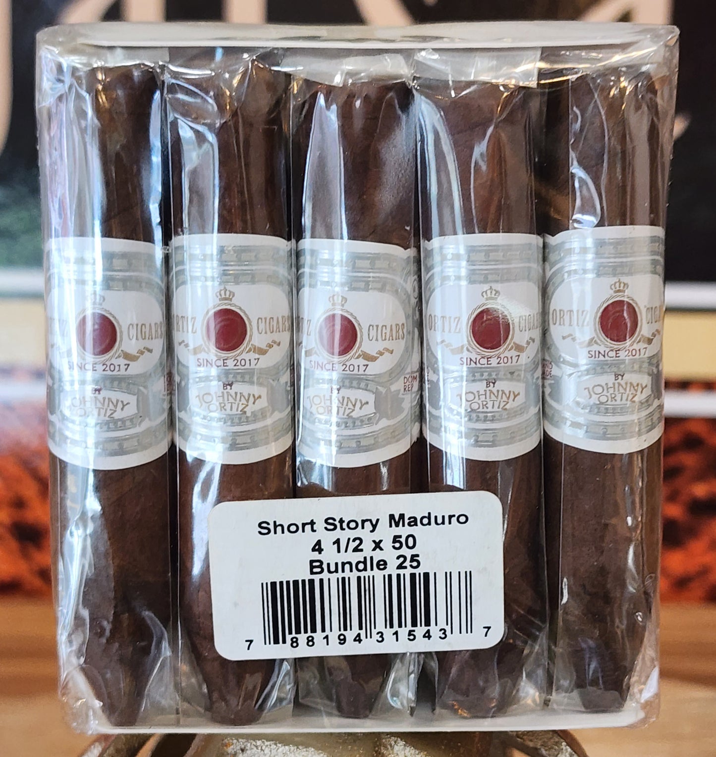 ORTIZ CIGARS - SHORT STORY MADURO BUNDLE OF 25
